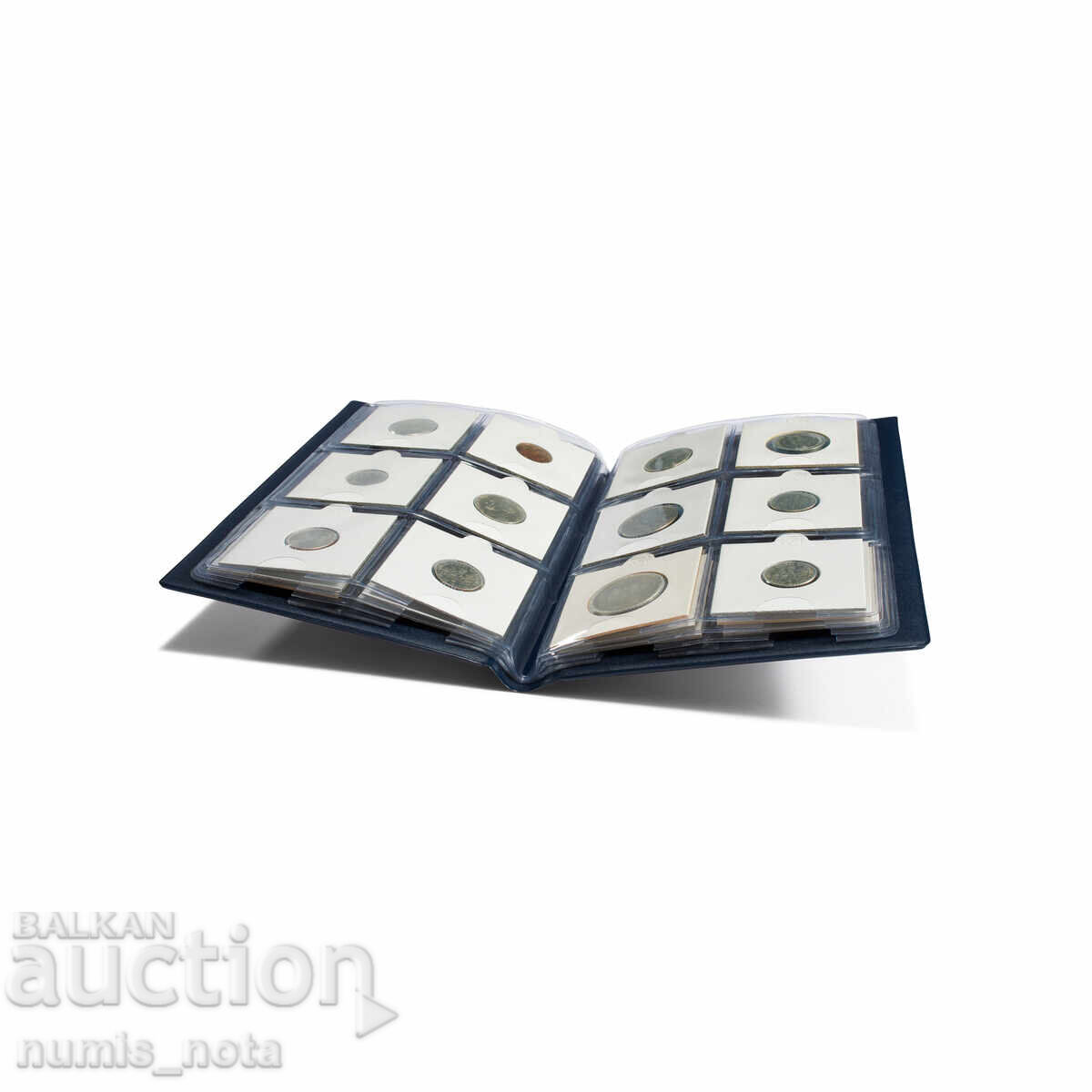 Numis pocket album for 60 coins in 50x50mm cardboard holders with price € 13.00 | 25.43 BGN