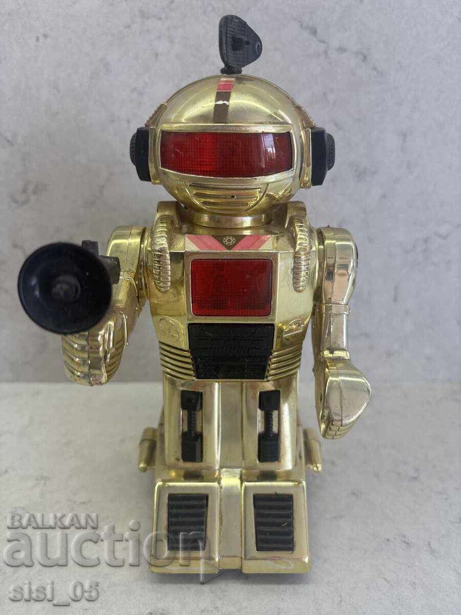 Jucărie robot din plastic pentru copii