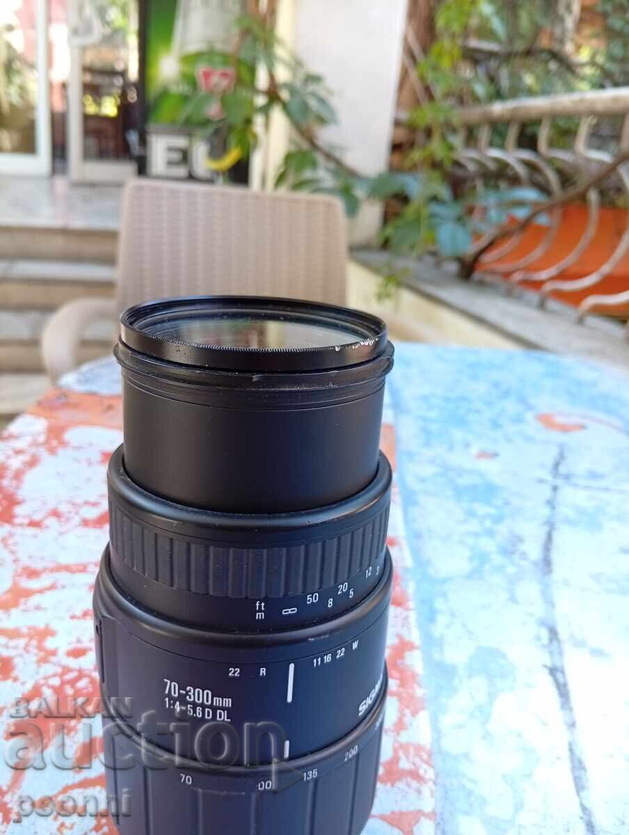 Sigma DL 70-300 lens with price € 20.00 | 39.12 BGN