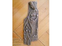 Placă de bronz de Josef Krautwald - Regina Jadwiga de Anjou