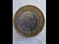 1 паунд (£1) от 2016 година