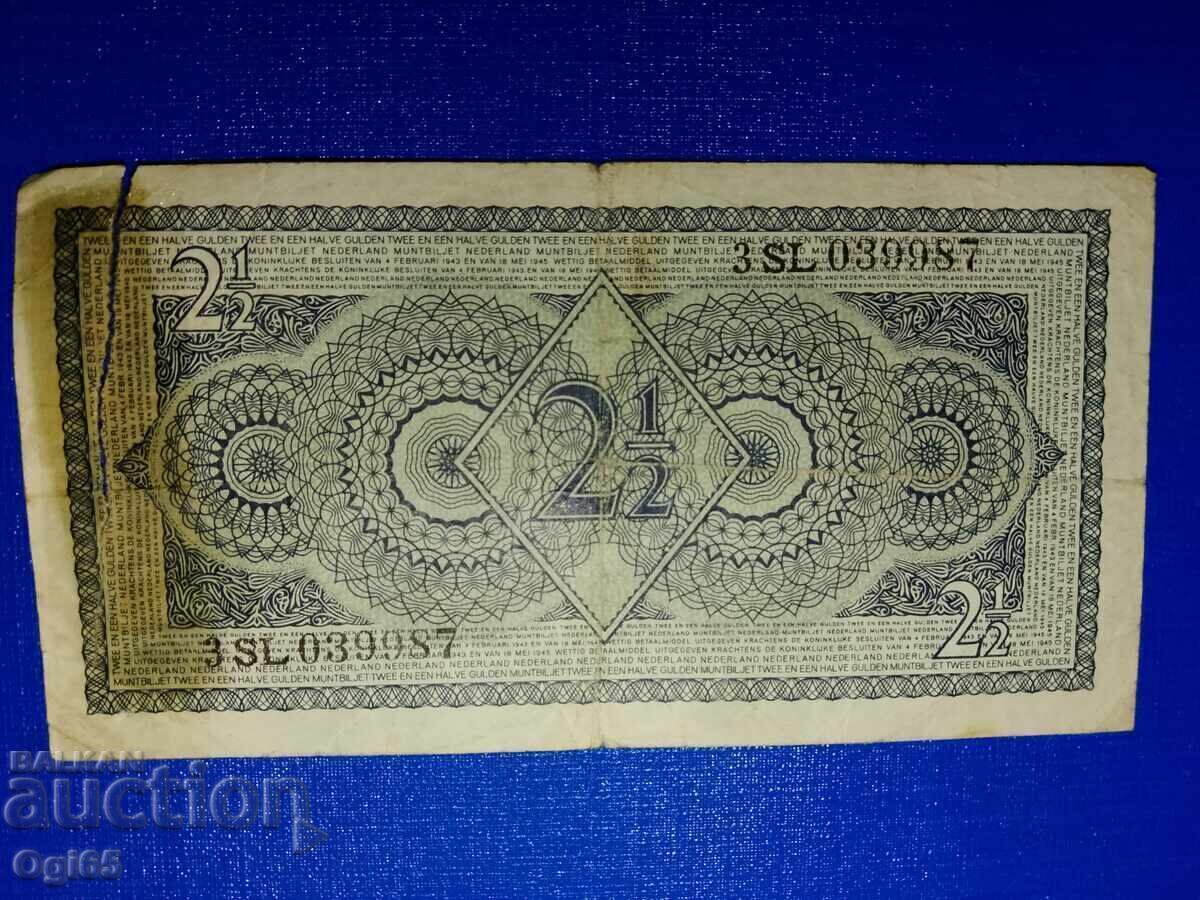 Bancnotă veche și rară din Țările de Jos cu preț 5.00 €