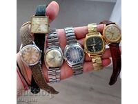 LOT OF 6 WORKING WATCHES