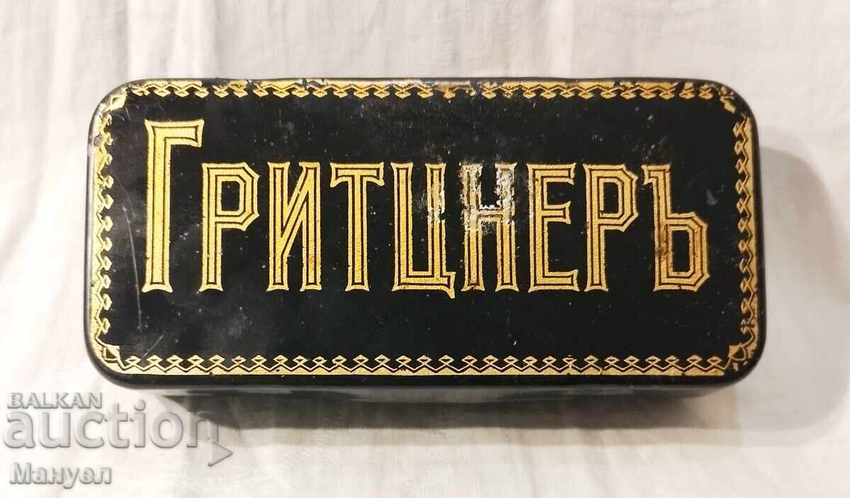 Стара българска кутия " Гритцнерь, Царство България.