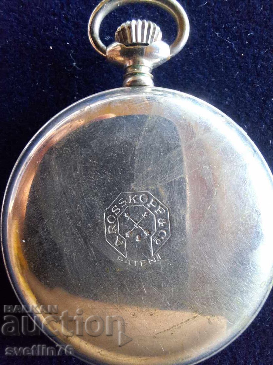 Παλιό μικρό ρολόι τσέπης Rosskopf με τιμή € 85.00 | 166.25 BGN