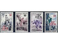 Γαλλία Ρεϋνιόν 1956 - αθλητισμός MNH