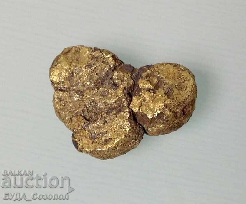 Delivery of Native gold