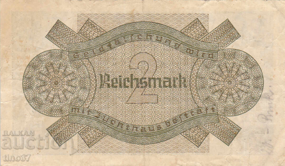 Licitație tino37- GERMANIA - 2 MĂRCI - 1939/44