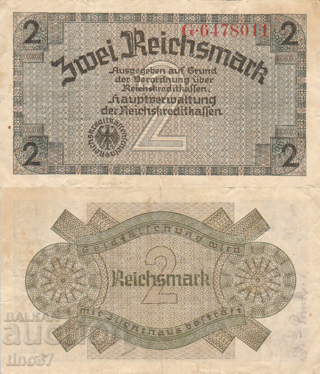 tino37- GERMANIA - 2 MĂRCI - 1939/44