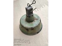 Old enameled lamp