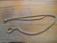 Gold-plated chain for pocket watch