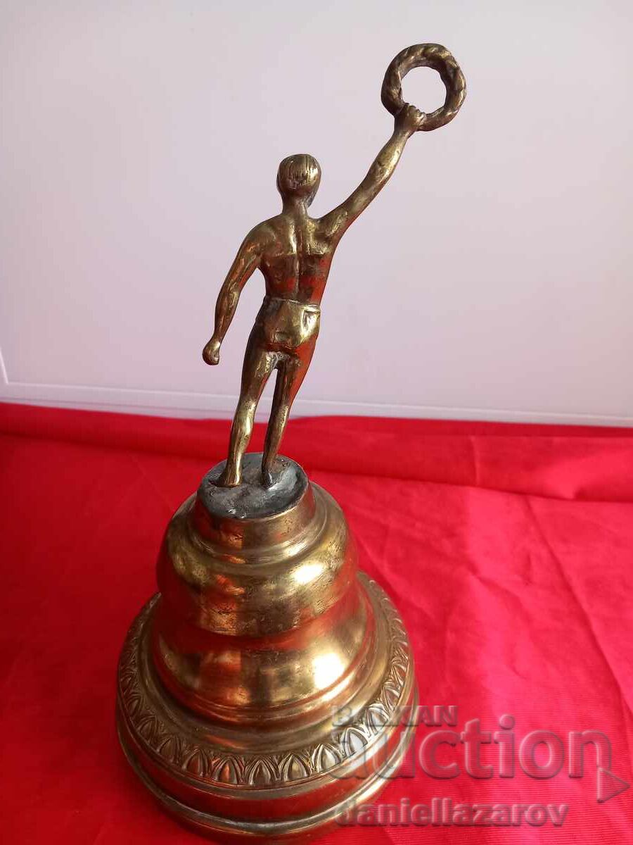 1936г,Олимпиец Бронзова Статуетка Берлин Олимпиада - 5