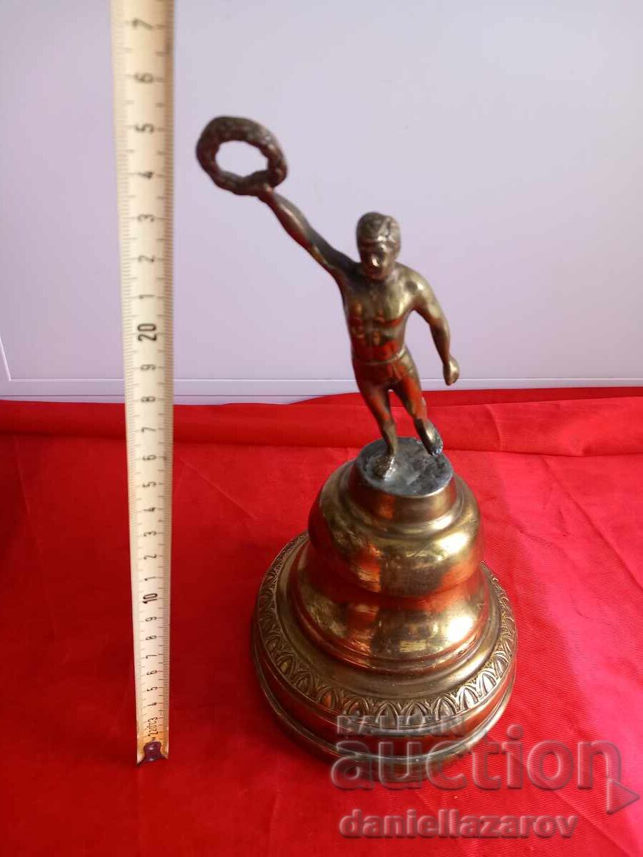 1936г,Олимпиец Бронзова Статуетка Берлин Олимпиада - 6