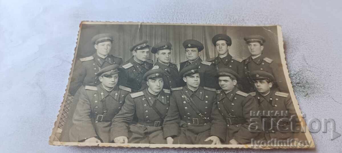 Photo Kyustendil Officers 1954