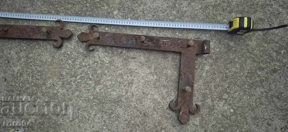Delivery of HINGES - HUGE - FORGED - DOUBLE