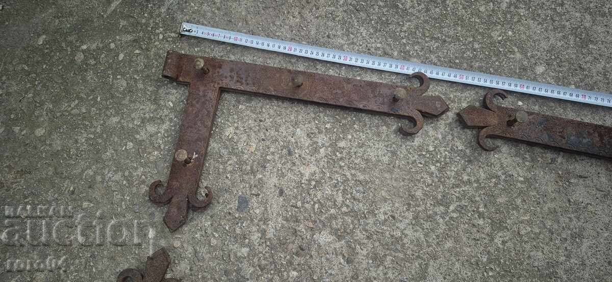 HINGES - HUGE - FORGED - DOUBLE - 5