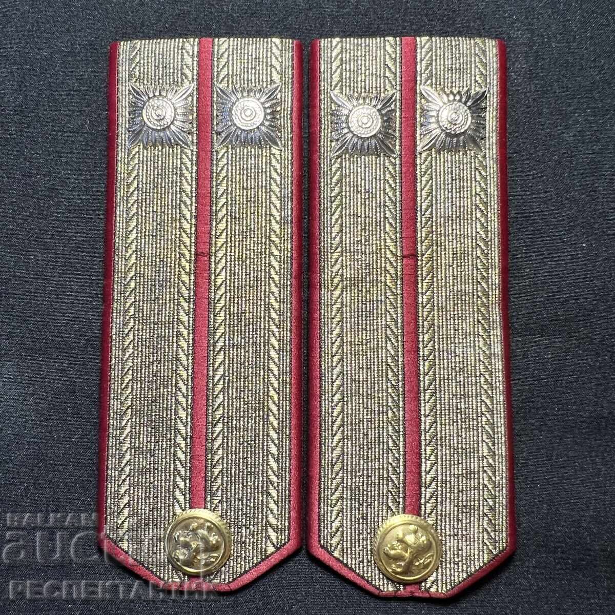 PAIR OF SUPER RARE GENERAL SHOULDER BOARDS