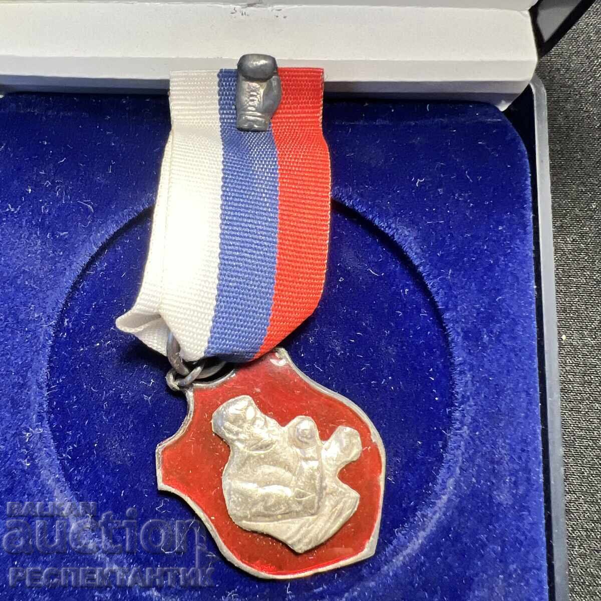 EMIL ZHECHEV BOXER MEDAL 100 G. BOXING RUSSIA
