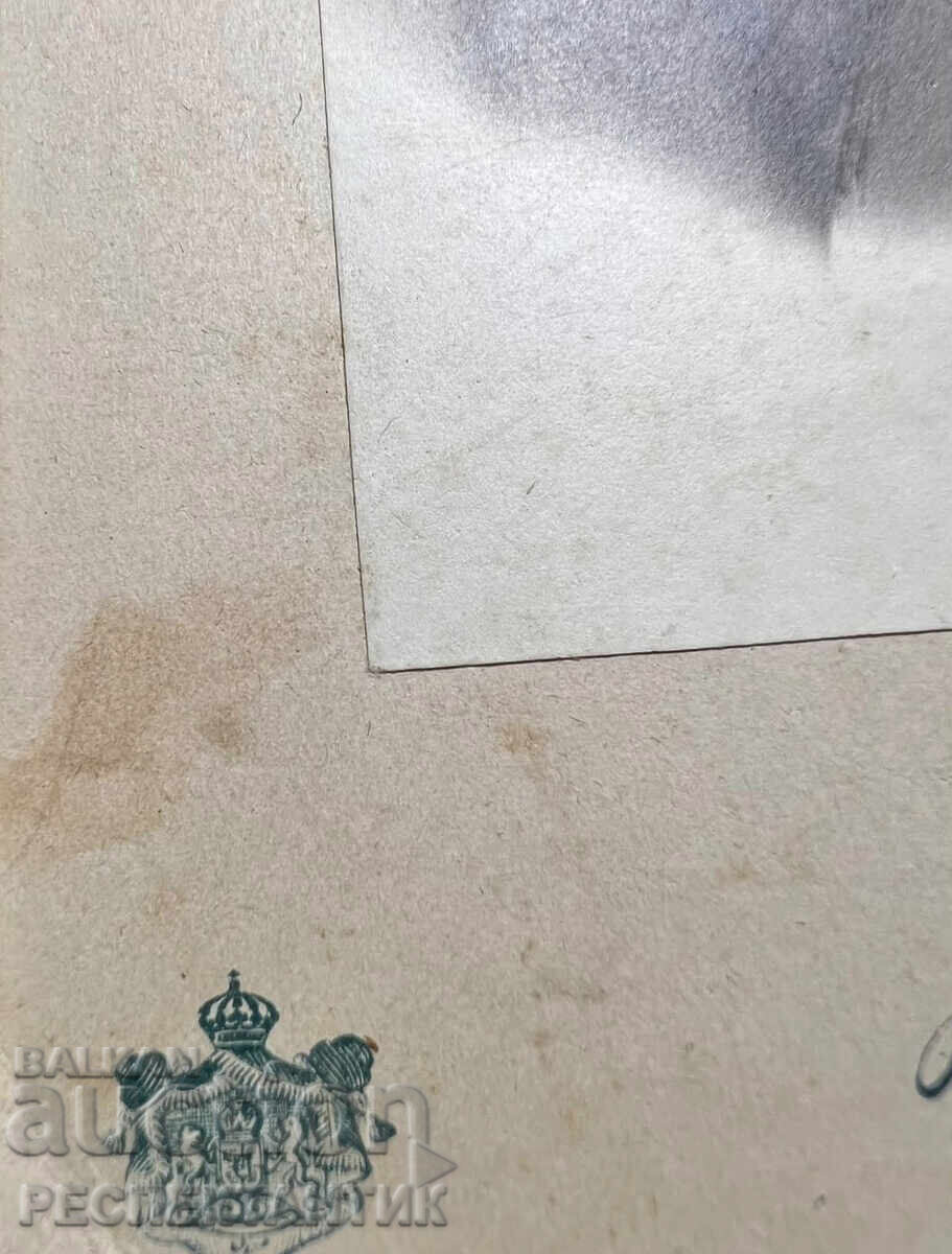 AUTHENTIC PHOTOGRAPH OF MIHAIL TAKEV SIGNED 1908 - 5