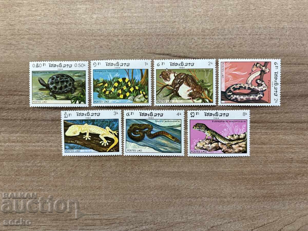 Лаос - Влечуги (1984) MNH