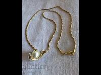 Gold plated necklace