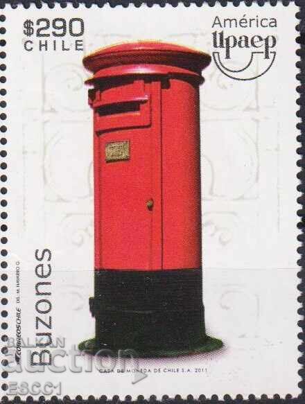 Mint stamp America UPAEP 2011 from Chile