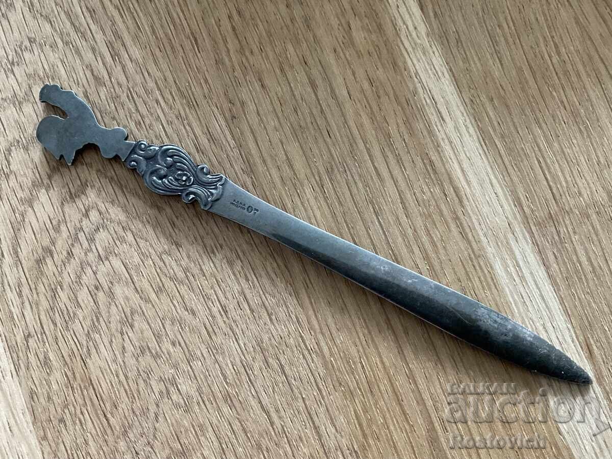Auction  Letter opener "E.R.N.S. HOLLAND"