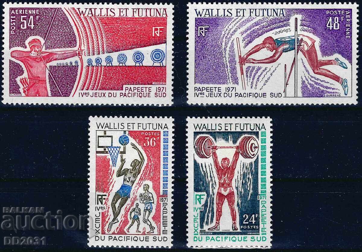 Wallis and Futuna 1971 - Sports MNH Wallis and Futuna 1971 - Sports MNH