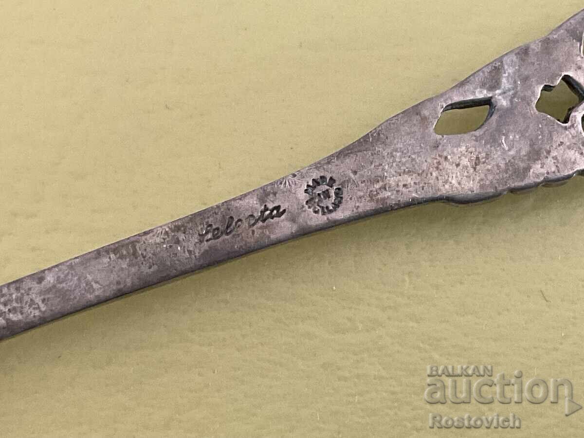 Licitație Linguriță vintage pentru zahăr «Pelosta», Olanda Licitație Linguriță vintage pentru zahăr «Pelosta», Olanda