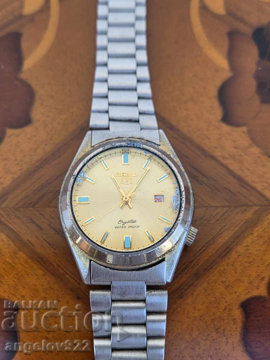 Seiko 5 Crystal wristwatch Seiko 5 Crystal wristwatch