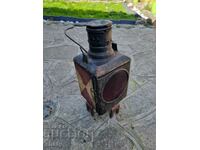 Old railway lantern