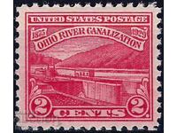 ΗΠΑ 1929 - πλοία διώρυγα MNH