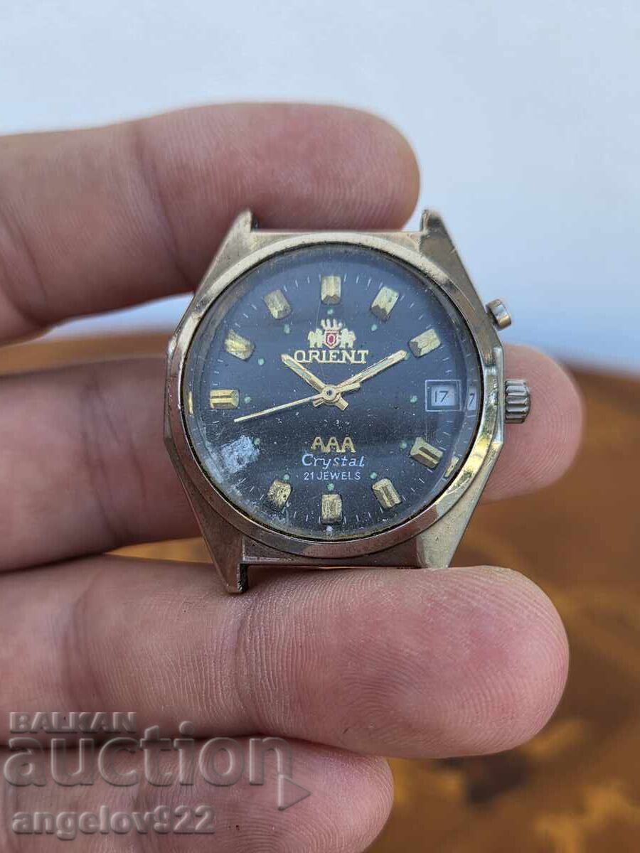 Auction Orient AAA Crystal wristwatch Auction Orient AAA Crystal wristwatch