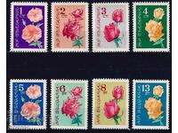 България 1962 - рози MNH