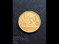 Africa de Sud 50 cenți, 1991