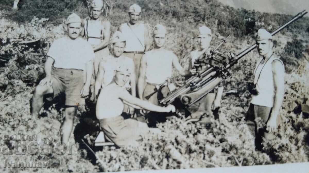 Rare anti-aircraft military photo with price € 10.00 | 19.56 BGN