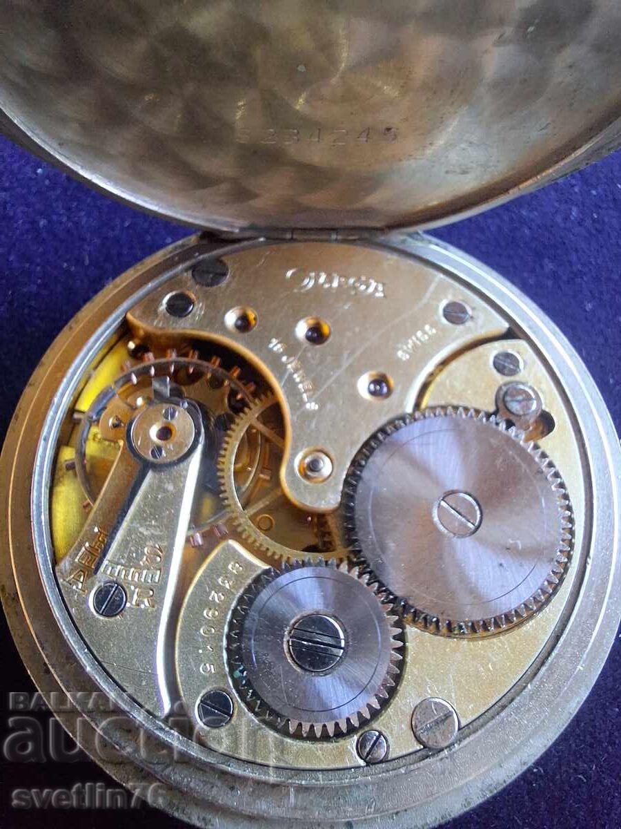 Auction  Old pocket watch Omega