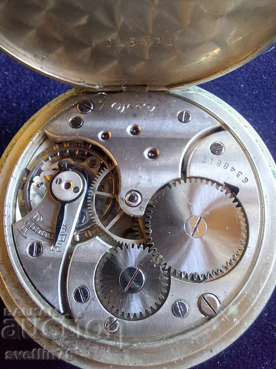 Auction  Old pocket watch Omega