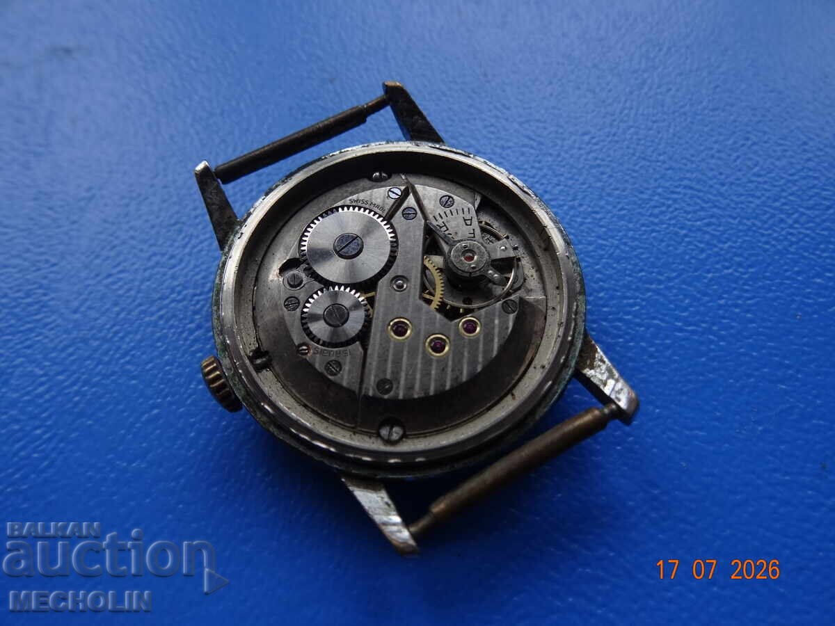 COLLECTIBLE SWISS MILITARY WATCH NACAR WW2 with price € 22.00 | 43.03 BGN