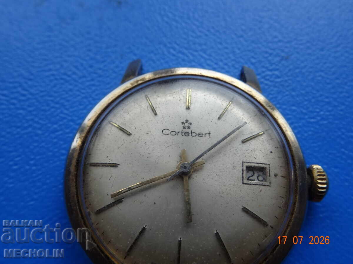 КОЛЕКЦИОНЕРСКИ  ШВЕЙЦАРСКИ ЧАСОВНИК CORTEBERT с цена € 41.00 | 80.19 лв.