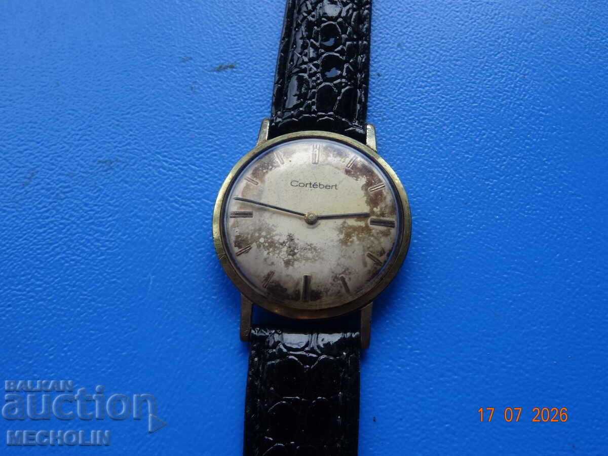 COLLECTIBLE SWISS WATCH CORTEBERT 307 AU with price € 55.00 | 107.57 BGN