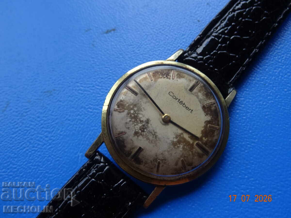 Auction  COLLECTIBLE SWISS WATCH CORTEBERT 307 AU