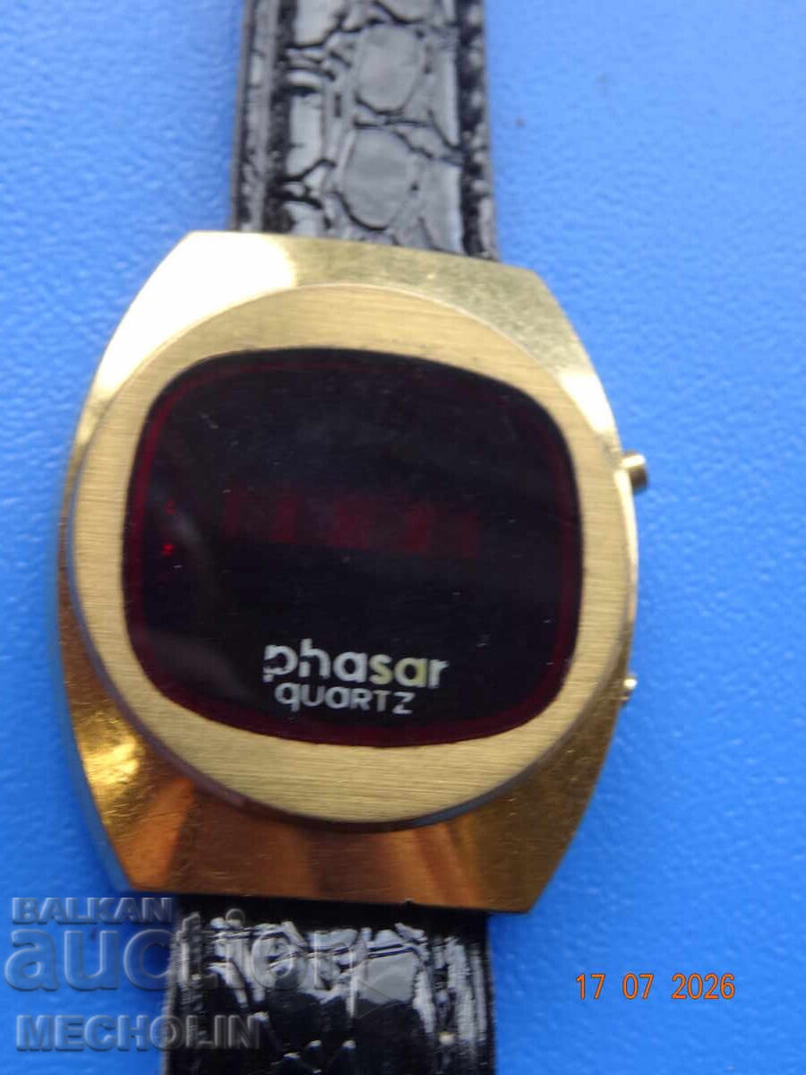 КОЛЕКЦИОНЕРСКИ ЧАСОВНИК PHASAR QUARTZ с цена € 111.00 | 217.10 лв. КОЛЕКЦИОНЕРСКИ ЧАСОВНИК PHASAR QUARTZ с цена € 111.00 | 217.10 лв.