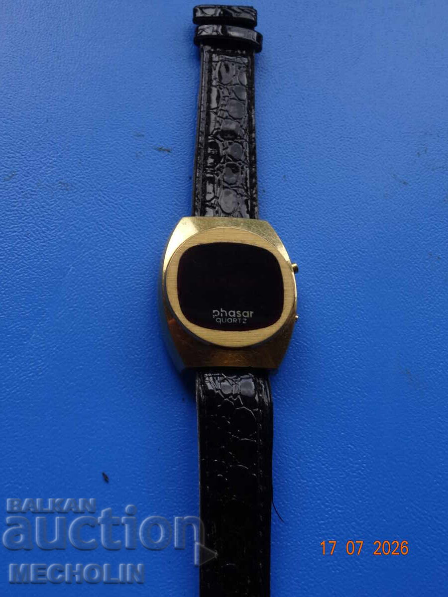 Аукцион КОЛЕКЦИОНЕРСКИ ЧАСОВНИК PHASAR QUARTZ Аукцион КОЛЕКЦИОНЕРСКИ ЧАСОВНИК PHASAR QUARTZ