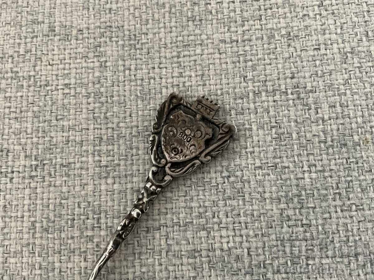 Spoon made of 800 grade silver, coat of arms of Tyrol with price € 28.99 | 56.70 BGN Spoon made of 800 grade silver, coat of arms of Tyrol with price € 28.99 | 56.70 BGN