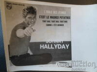 Fotografie veche, JOHNNI HALLYDAY