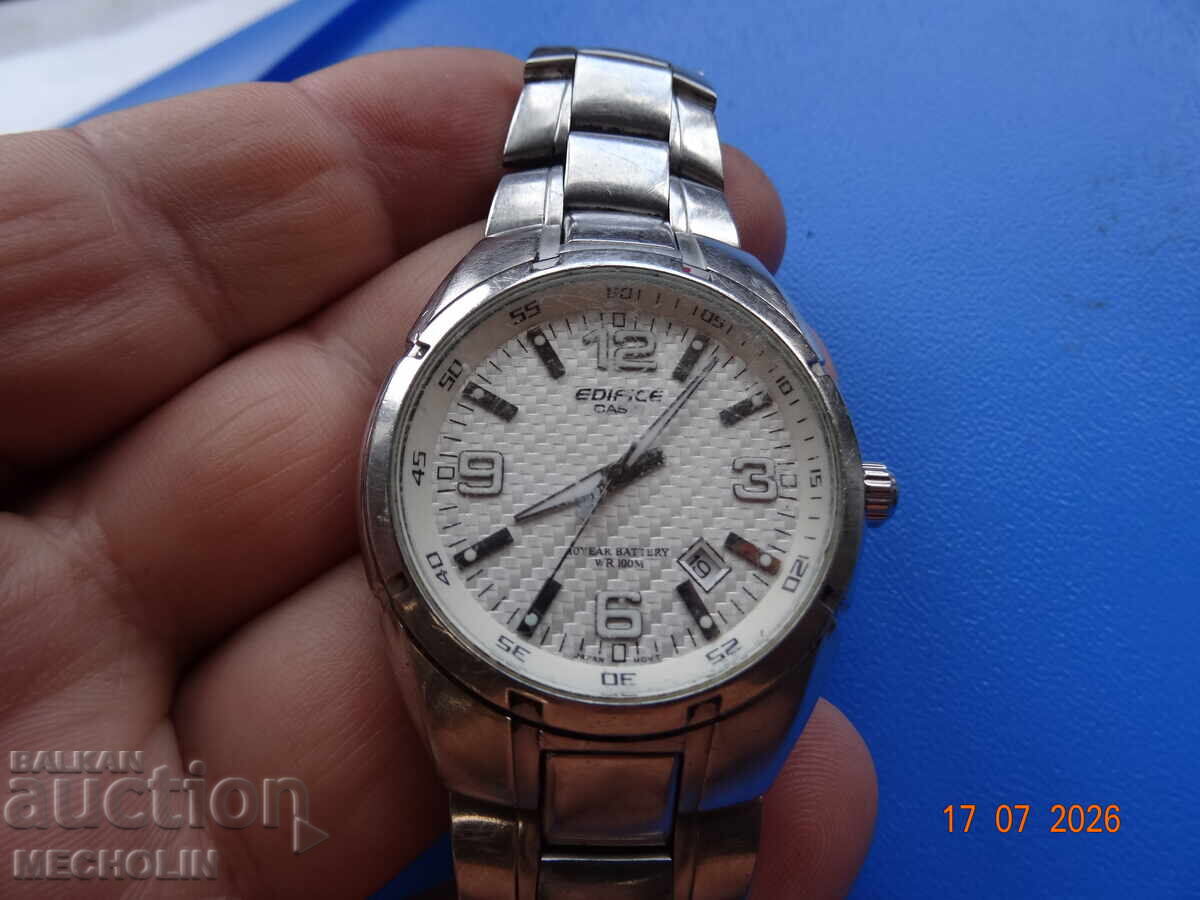 COLLECTIBLE CASIO EDIFICE WATCH - 7 COLLECTIBLE CASIO EDIFICE WATCH - 7