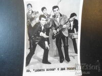 Παλιά φωτογραφία, συγκρότημα "THE WILD CATS" με τον DICK RIVERS