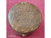 Old leather box 35 years BALKAN airlines