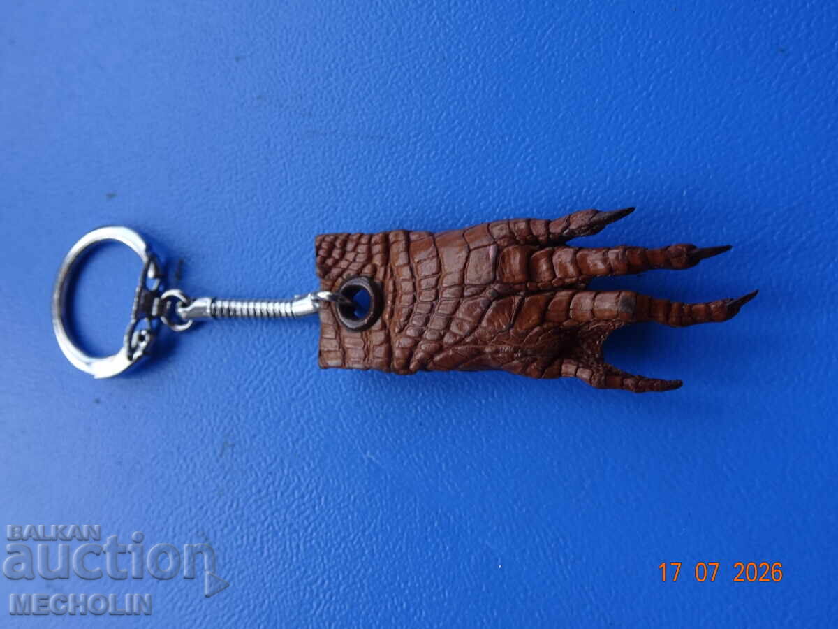 BRELOC DE COLECȚIE LĂBUȚĂ DE ALIGATOR CROCODIL